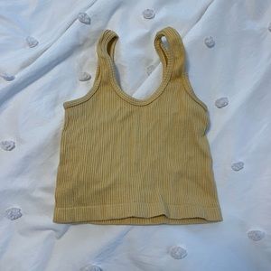Yellow tank top